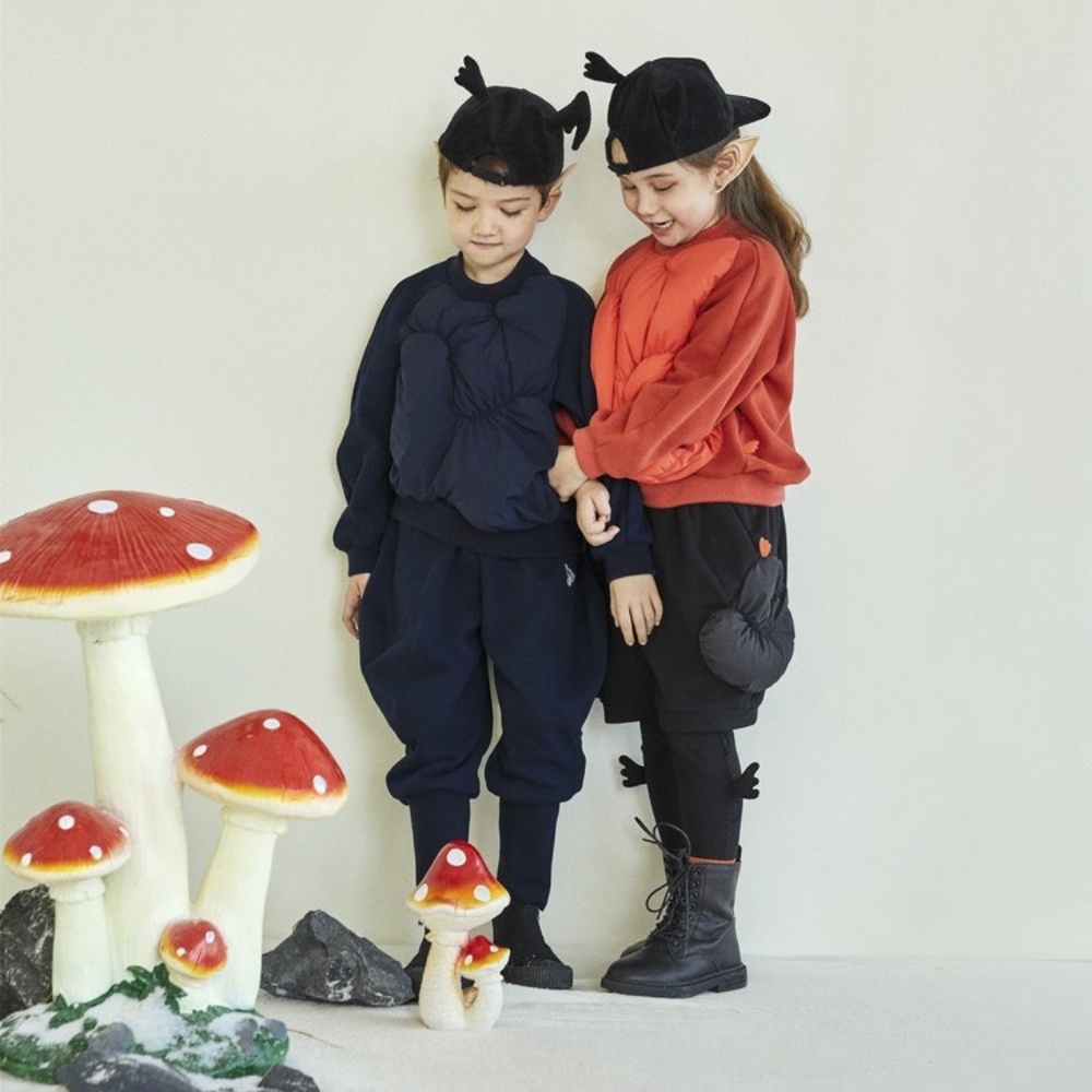 Private label kids Dark Navy blue baggy jogger 5/6Y=120cm